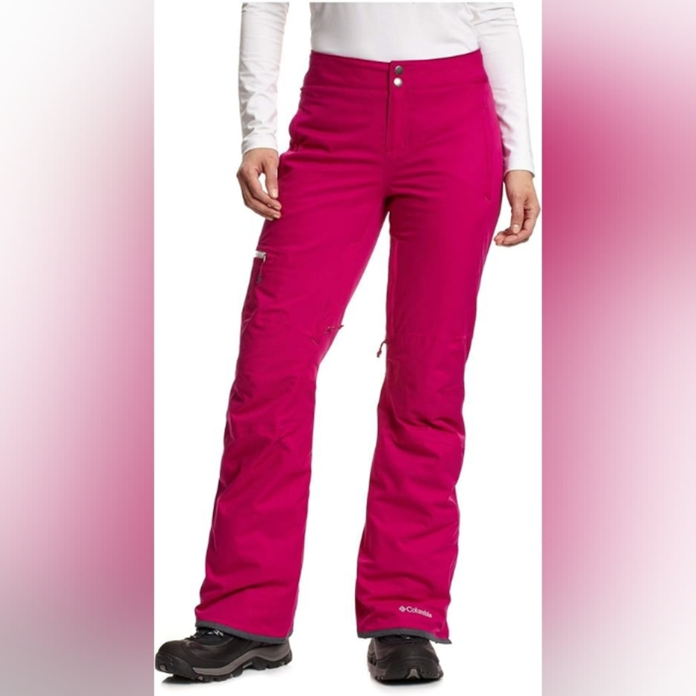 🌨☃️ Columbia Women's Pink/Fuchsia Veloca Vixen Snow Pants Size Medium NWT